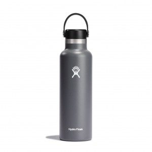 Hydro Flask 21 oz Standard Mouth Bottles Stone | LCUG92865