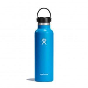 Hydro Flask 21 oz Standard Mouth Bottles Pacific | ZEND87564