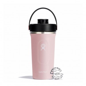 Hydro Flask 24 oz Insulated Shaker Bottle Bottles Trillium | ICTH14502