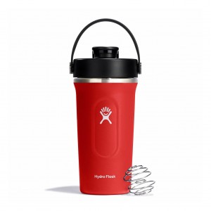 Hydro Flask 24 oz Insulated Shaker Bottle Bottles Goji | CBTR64708