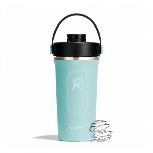 Hydro Flask 24 oz Insulated Shaker Bottle Bottles Dew | JAKN56349