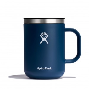 Hydro Flask 24 oz Mug Cups & Tumblers Indigo | UIXK96754