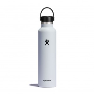 Hydro Flask 24 oz Standard Mouth Bottles Hvide | ZOJY65401