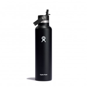 Hydro Flask 24 oz Standard Mouth with Flex Straw Cap Bottles Sort | WMGJ58942