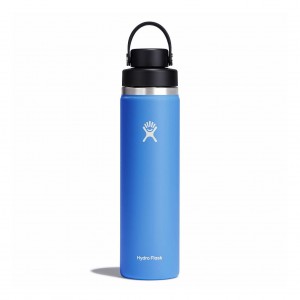 Hydro Flask 24 oz Wide Mouth with Flex Chug Cap Bottles Cascade | ARUL49657