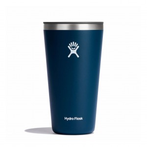 Hydro Flask 28 oz All Around Tumbler Cups & Tumblers Indigo | VRWU92403
