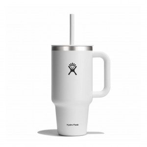 Hydro Flask 32 oz All Around Travel Tumbler Travel Tumbler Hvide | SGIZ10693