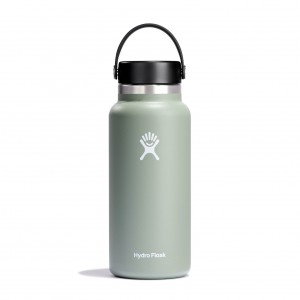 Hydro Flask 32 oz Wide Mouth Bottles Agave | TKNV62903