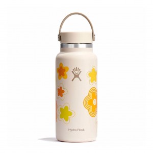 Hydro Flask 32 oz Wide Mouth Bottles Happy Days | IRCY08123