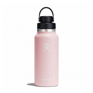 Hydro Flask 32 oz Wide Mouth with Flex Chug Cap Bottles Trillium | UIZC35190