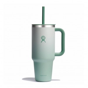 Hydro Flask 40 oz All Around Travel Tumbler Travel Tumbler Matcha Ombre | CTOF39824