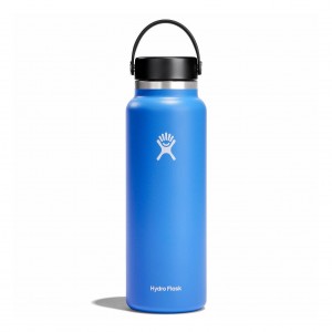 Hydro Flask 40 oz Wide Mouth Bottles Cascade | GTFK07124