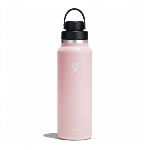 Hydro Flask 40 oz Wide Mouth with Flex Chug Cap Bottles Trillium | MFST03952