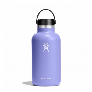 Hydro Flask 64 oz Wide Mouth Bottles Lupine | QWZJ58163