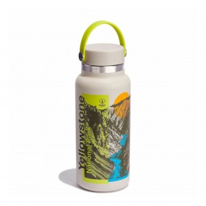 Hydro Flask National Park Foundation 32 oz Wide Mouth Bottles Yellowstone | WSQK36728